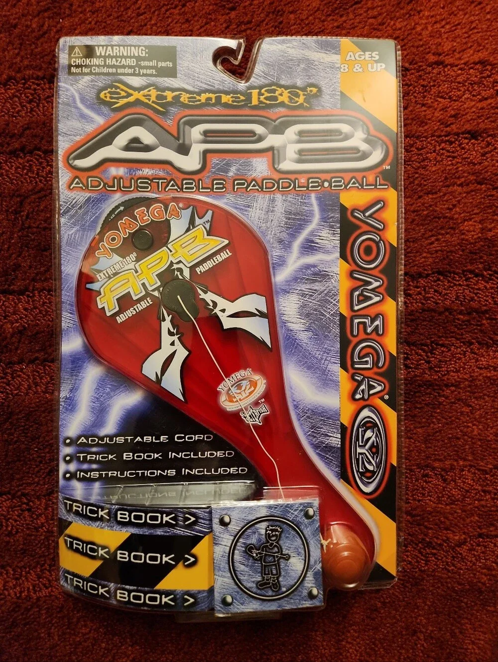 Vintage Yomega Extreme 180 APB Adjustable Paddle Ball Rare Peter Fish 2000 NIB